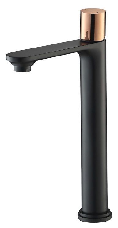 RUBINE Tall Basin Mixer Tap BO 3121LX BK